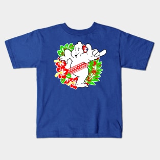 GB Hawaii Shaka Redux [RED] Kids T-Shirt